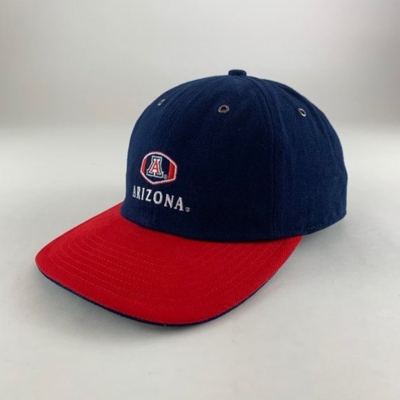 Nike Other - Arizona Wildcats NCAA Vintage Navy Blue Nike Relaxed Fit Adjustable Hat